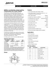 HFA1113IBZ96 datasheet.datasheet_page 1