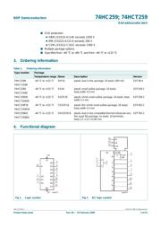 74HCT259 数据规格书 2