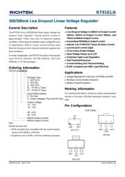 RT9161-50GV Datenblatt PDF