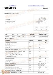 BUZ305 datasheet.datasheet_page 1