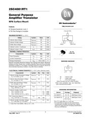 2SC4081 数据规格书 1