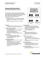 MK26FN2M0CAC18R datasheet.datasheet_page 1