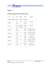 W6810DK 数据规格书 2