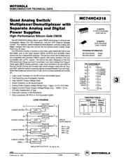 MC74HC4316DR2 datasheet.datasheet_page 1