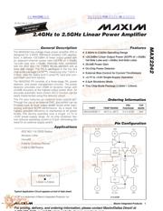 MAX2242 datasheet.datasheet_page 1