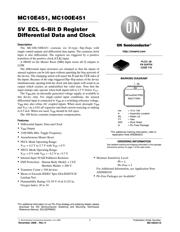 MC10E451FNR2 datasheet.datasheet_page 1