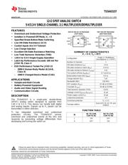 TS5A63157DBVRE4 datasheet.datasheet_page 1