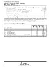 SN74ABT16652DLRG4 datasheet.datasheet_page 6