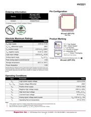 HV2221FG-G datasheet.datasheet_page 2