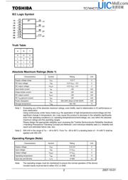 TC74HCT32AF datasheet.datasheet_page 2
