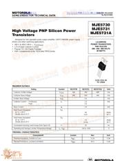 MJE5730 数据规格书 1