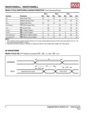 IS62WV2568BLL-55TLI 数据规格书 6