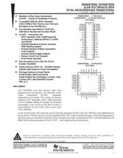 SN74ABT8543DWR 数据规格书 1