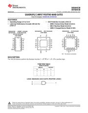 SN74AHC00PWRG3 datasheet.datasheet_page 1