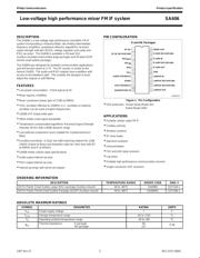 SA606D datasheet.datasheet_page 2