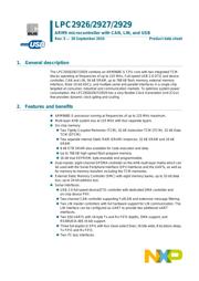 LPC2929FBD144/551 datasheet.datasheet_page 1