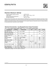 ICS97ULP877AH datasheet.datasheet_page 4