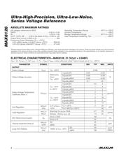 MAX6126B25 datasheet.datasheet_page 2