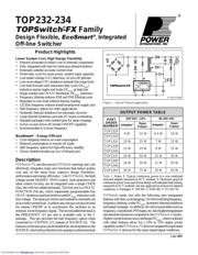 TOP233 datasheet.datasheet_page 1