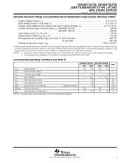 74ABT16373ADGGRE4 datasheet.datasheet_page 3