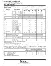 74ABT16373ADGGRE4 datasheet.datasheet_page 4