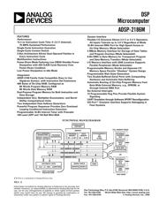 ADSP-2186MKSTZ-300 datasheet.datasheet_page 1