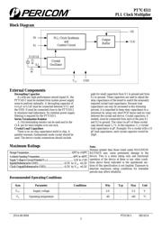 PT7C4511WE datasheet.datasheet_page 2