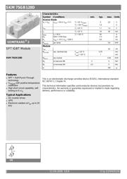 SKM75GB128D 数据规格书 2