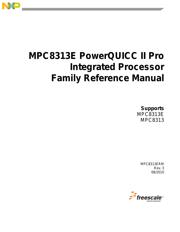 MPC8313CVRADDC Benutzerreferenzhandbuch