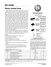 MC14046BDWR2 Datenblatt PDF