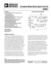 AD9865BCP datasheet.datasheet_page 1