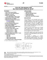 TSC2008IRGVT Datasheet PDF page 1