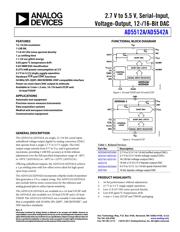 AD5512AACPZ-500RL7 数据规格书 1