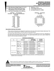 SN74HC245DWRG4 datasheet.datasheet_page 1