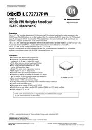 LC72717PW-H datasheet.datasheet_page 1