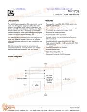 MK1709 datasheet.datasheet_page 1