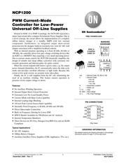 NCP1200D100R2G Datenblatt PDF