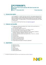 PCF85063BTL/1,118 datasheet.datasheet_page 1