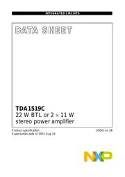 TDA1519CTD/N3-112 datasheet.datasheet_page 1