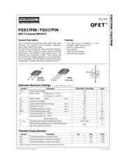 FQU17P06 Datenblatt PDF