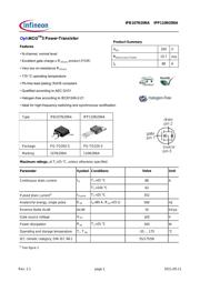 IPB107N20NA 数据规格书 1