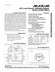 MAX538BCSA+ datasheet.datasheet_page 1