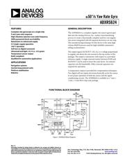 ADXRS624BBGZ datasheet.datasheet_page 1