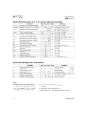 IRF7201TR 数据规格书 2