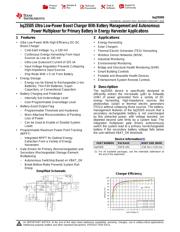 BQ25505RGRR datasheet.datasheet_page 1