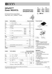 IXFH75N10 datasheet.datasheet_page 1