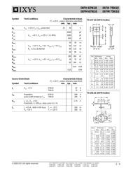 IXFH75N10 datasheet.datasheet_page 2