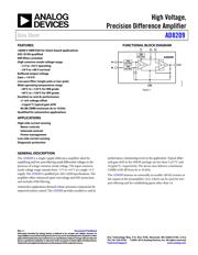 AD9960BSTZ 数据规格书 1