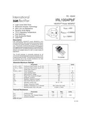 IRL1004 数据手册