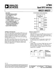 ADG221KP 数据规格书 1